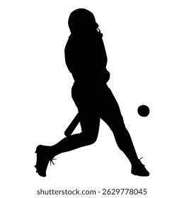 baseball athlete sport game silhouette