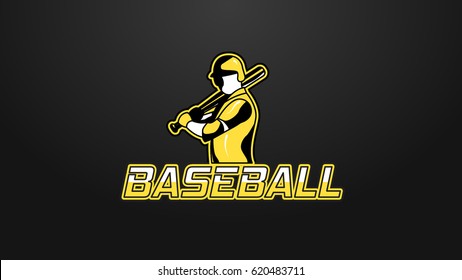 Baseball Badge Logo