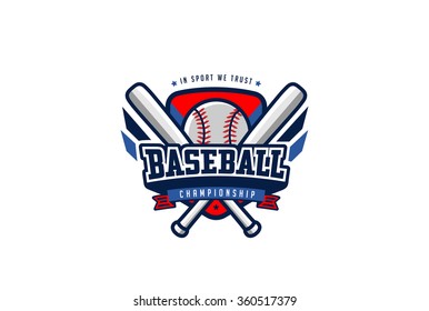 Baseball Badge Logo Design vector template. T-shirt Graphics
Sport Team Identity Football Logotype Illustration Label isolated on white Background.