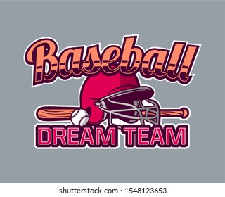 Baseball Logo-Emblem-Traumteam