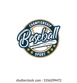 Baseball Badge,sport Logo,team Identity,vector Illustration