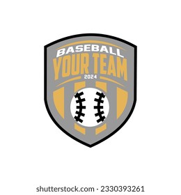 Baseball badge,sport logo,team identity,vector illustration