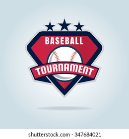 Baseball badge,sport logo,team identity,vector illustration