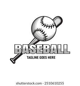 Baseball ball and bat design, Perfect Sports logo for Baseball team