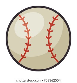 baseball ball emblem icon
