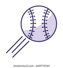 baseball ball equipment isolated icon