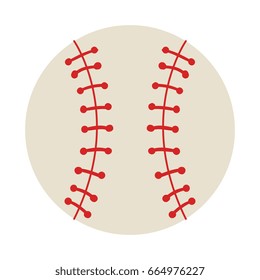 baseball ball equipment isolated icon