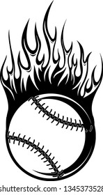 874 Baseball with fire logo Images, Stock Photos & Vectors | Shutterstock