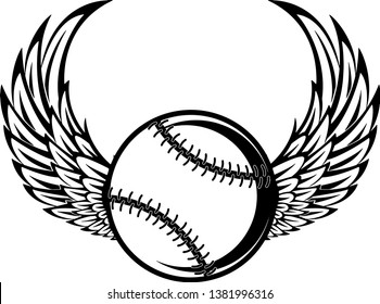 Free Free Baseball With Wings Svg 81 SVG PNG EPS DXF File