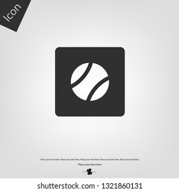 Baseball ball icon