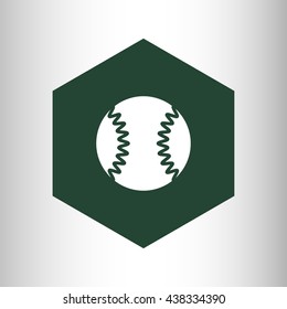 baseball ball  icon