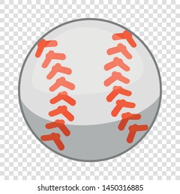 Baseball ball icon. Cartoon illustration of baseball ball vector icon for web design