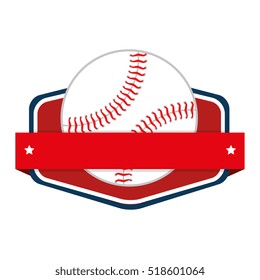 baseball ball icon graphic