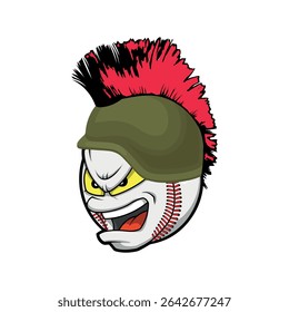 baseball ball icon illustration vector file logo design