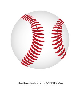 baseball ball icon image 