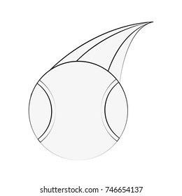 baseball ball icon image 