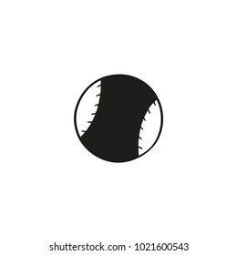 baseball ball icon. sign design