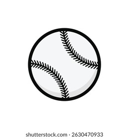 baseball ball icon vector design template