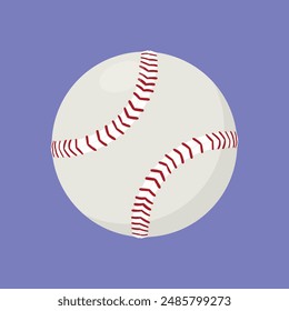 Baseball Ball icon vector. Baseball sports ball illustration. Baseball game ball icon vector