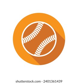 baseball ball icon vector template illustration logo design