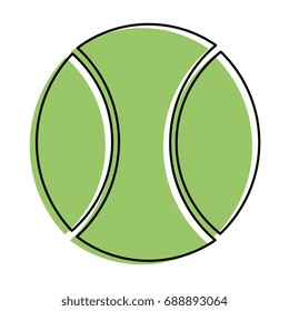 baseball ball icon vintage