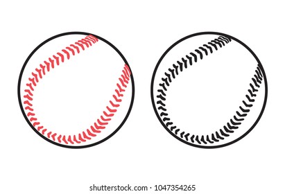 Baseball ball icons