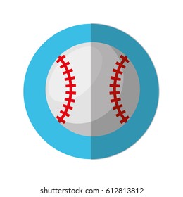 baseball ball isolated icon