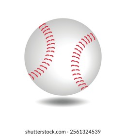 baseball ball isolated on white background