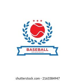 Baseball ball on white background Vector illustration.