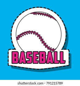baseball ball sport patches decoration