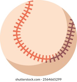 Baseball ball toy vector illustration