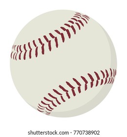 Baseball ball vector