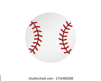 Baseball ball vector design.  Baseball ball vector illustration. 