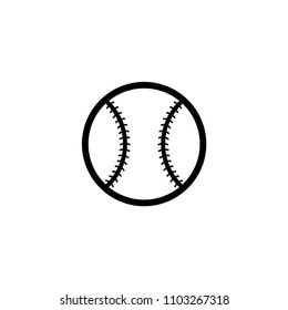 Baseball Ball vector icon