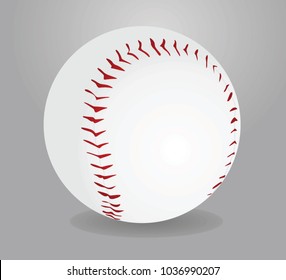 Baseball ball. vector illustration