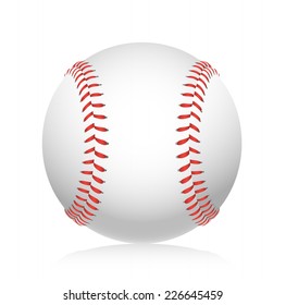 Baseball-Ball-Vektorgrafik