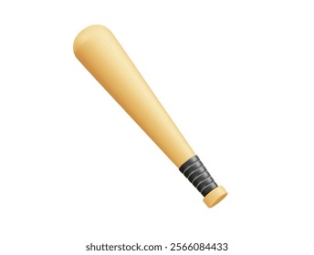 Baseball Bat 3D Icon Illustration vector render