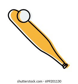 baseball bat and ball equipment image
