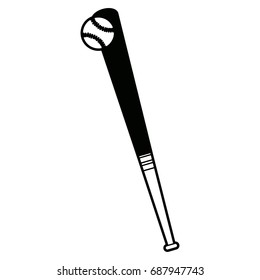 baseball bat and ball game hardball equipment