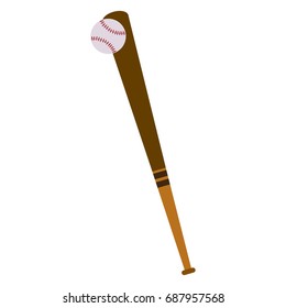 baseball bat and ball game hardball equipment