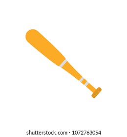 Baseball bat icon illustration vector symbol