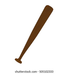 baseball bat icon image 