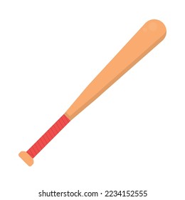 baseball bat icon on white background