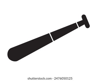 Baseball bat icon. Simple illustration of baseball bat vector icon for web design isolated on white