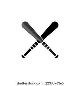 baseball bat icon vector design templates 