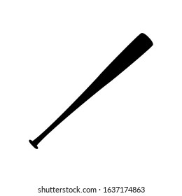 Baseball bat icon vector illustration of baseball bat for web design isolated on white background