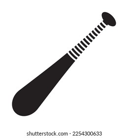 baseball bat icon vector illustration logo desgin
