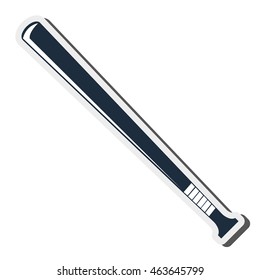 baseball bat icon vector illustration