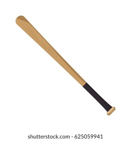 baseball bat isolated icon