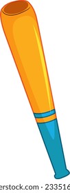 Baseball Bat on White Background illustration